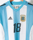 Argentina 2002 Messi Home Kit (L)