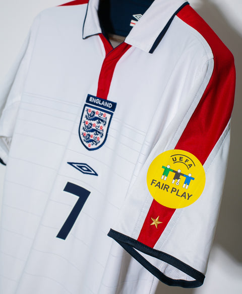 England 2004 Beckham Home Kit (M)