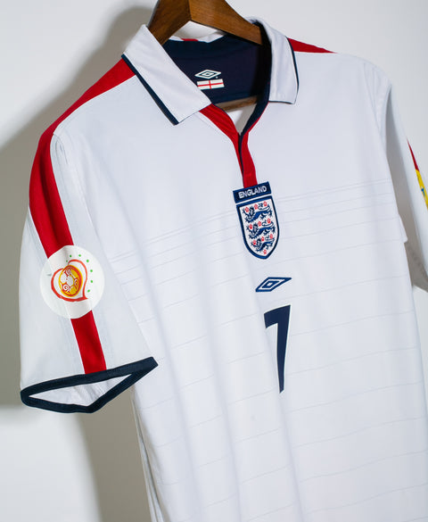 England 2004 Beckham Home Kit (M)