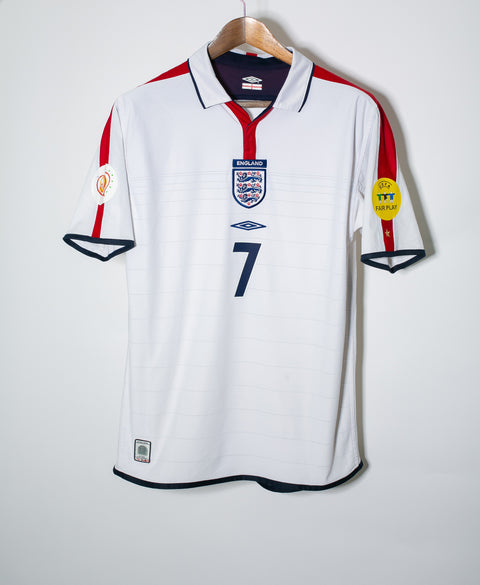 England 2004 Beckham Home Kit (M)