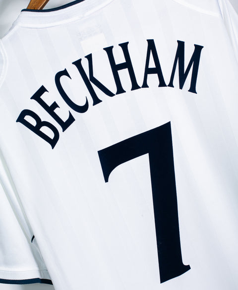 England 2002 Beckham Home Kit (2XL)