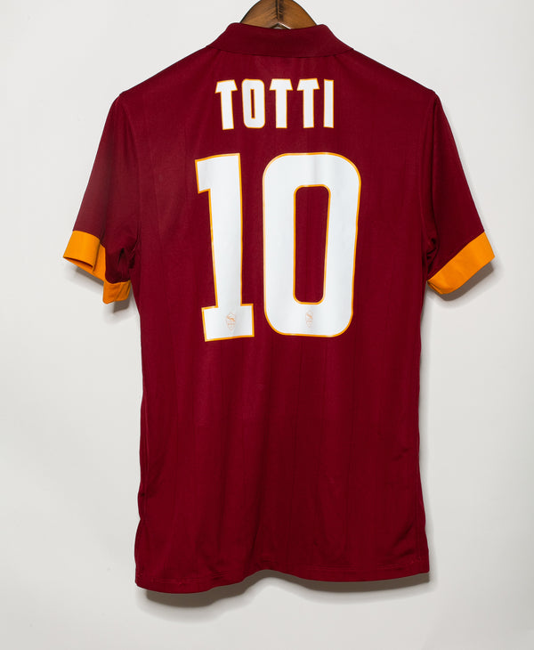 Roma 2014-15 Totti Home Kit (L)