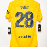 Barcelona 2019-20 Puig 4th Kit BNWT (S)