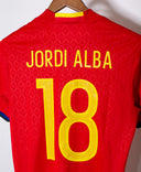 Spain 2016 Jordi Alba Home Kit (S)