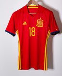 Spain 2016 Jordi Alba Home Kit (S)