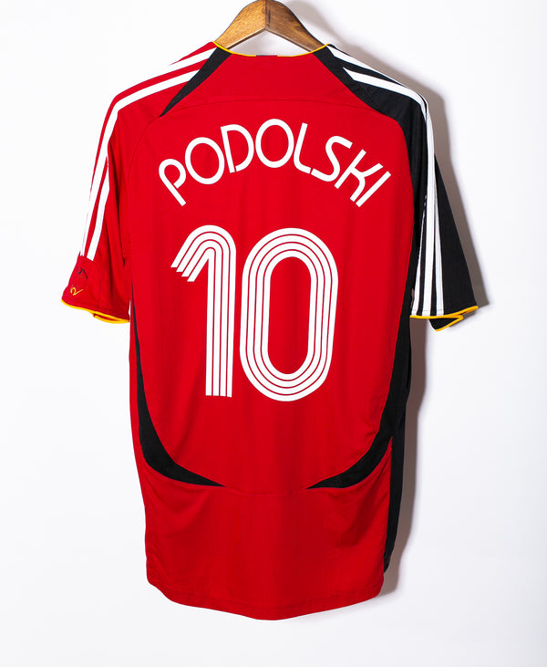 Germany 2006 Podolski Away Kit (L)