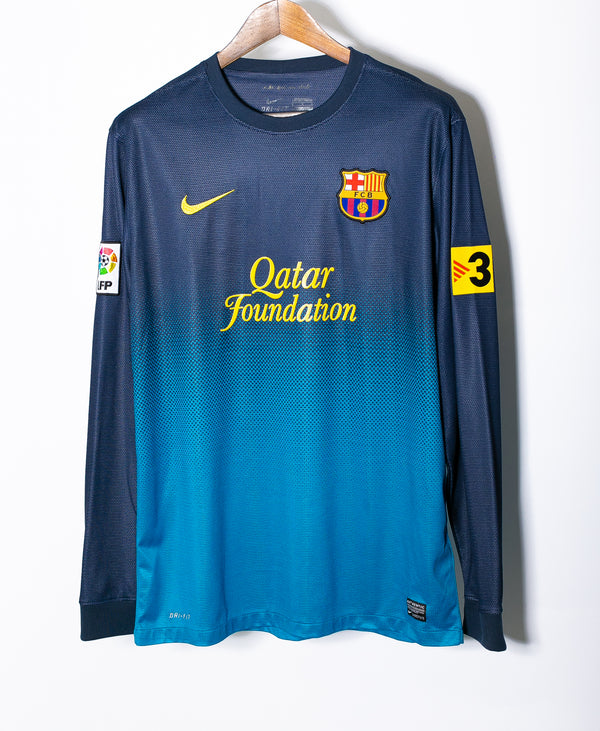Barcelona 2012-13 Long Sleeve GK Away Kit (L)