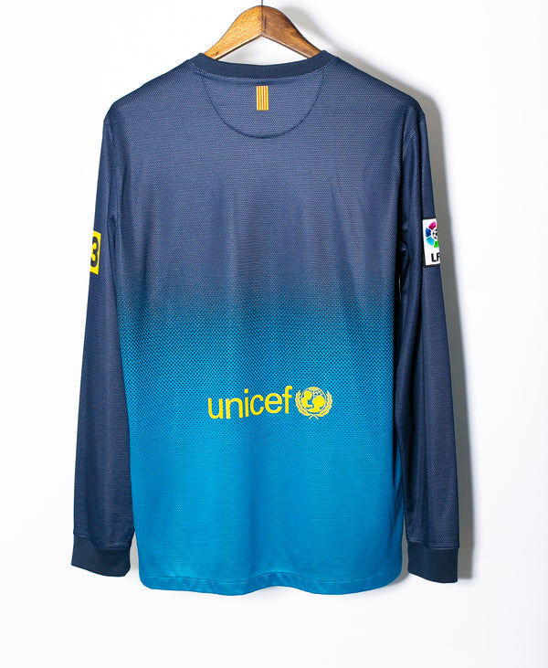 Barcelona 2012-13 Long Sleeve GK Away Kit (L)