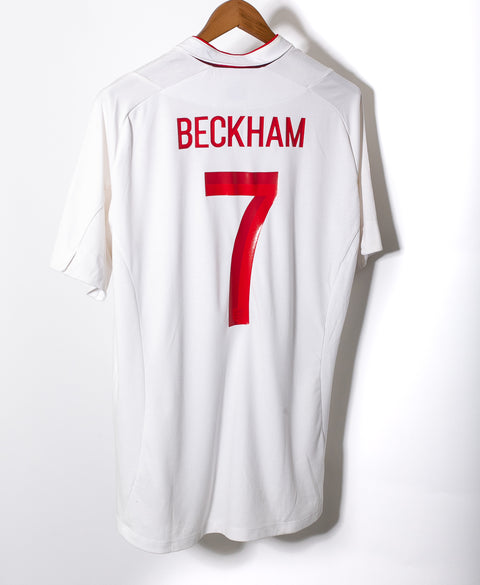 England 2012 Beckham Home Kit (XL)