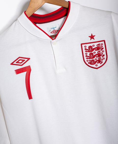 England 2012 Beckham Home Kit (XL)