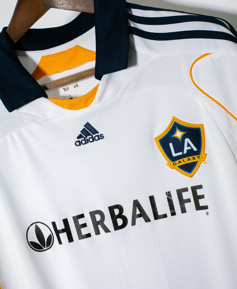 LA Galaxy 2007-08 Beckham Home Kit (XL)