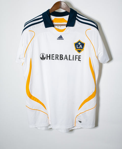 LA Galaxy 2007-08 Beckham Home Kit (XL)