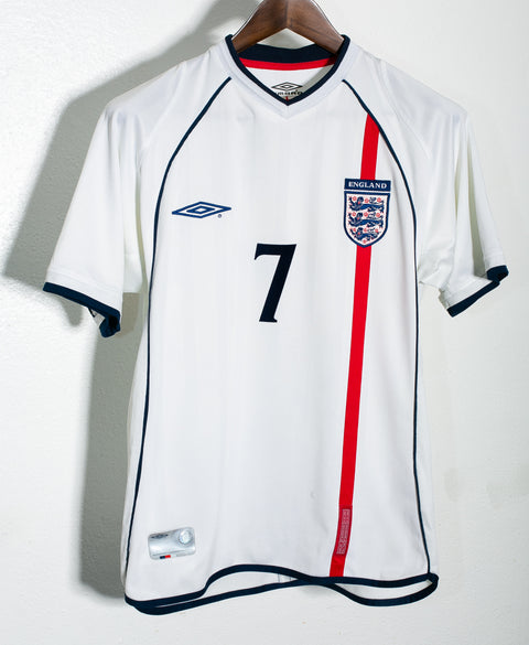 England 2002 Beckham Home Kit (S)