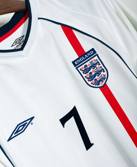 England 2002 Beckham Home Kit (S)