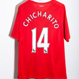 Manchester United 2010-11 Chicharito Home Kit (2XL)