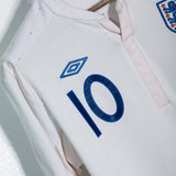 England 2011 Rooney Home Kit (L)
