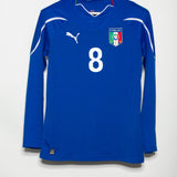 Italy 2010 Gattuso Long Sleeve Home Kit (S)