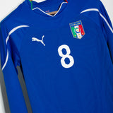 Italy 2010 Gattuso Long Sleeve Home Kit (S)