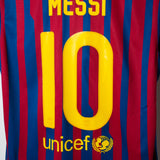 Barcelona 2011-12 Messi Home Kit (M)