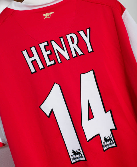 Arsenal 2006-07 Henry Home Kit (XL)