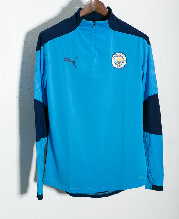 Manchester City 2019 1/4 Zip Jacket (M)