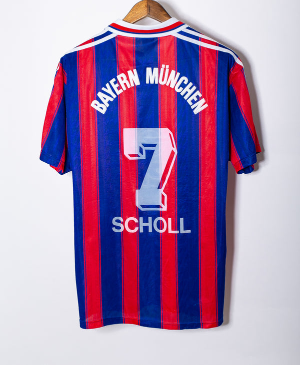 Bayern Munich 1995-1997 Scholl Home Kit (L)