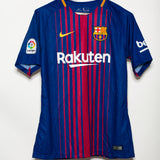 Barcelona 2017-18 Coutinho Home Kit (L)