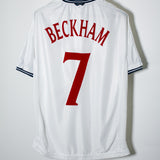 England 2000 Beckham Home Kit (2XL)