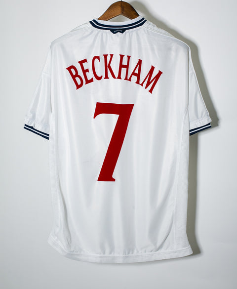 England 2000 Beckham Home Kit (2XL)