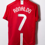 Manchester United 2007-08 Ronaldo Home Kit (M)