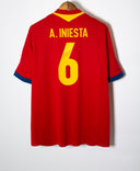 Spain 2013 Iniesta Home Kit (2XL)