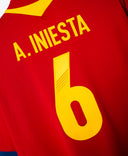 Spain 2013 Iniesta Home Kit (2XL)