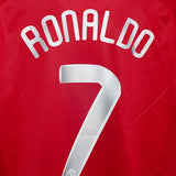 Manchester United 2007-08 Ronaldo Home Kit (M)