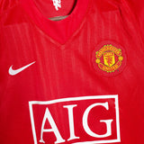 Manchester United 2007-08 Ronaldo Home Kit (M)