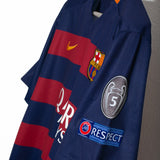 Barcelona 2015-16 Suarez Home Kit (XL)