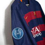 Barcelona 2015-16 Suarez Home Kit (XL)