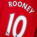 Manchester United 2009-10 Rooney Long Sleeve Home Kit (3XL)