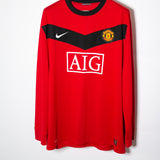 Manchester United 2009-10 Rooney Long Sleeve Home Kit (3XL)