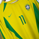Brazil 2002 Ronaldinho Home Kit (XL)