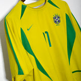 Brazil 2002 Ronaldinho Home Kit (XL)