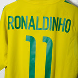 Brazil 2002 Ronaldinho Home Kit (XL)