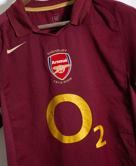 Arsenal 2005-06 Henry Home Kit (S)