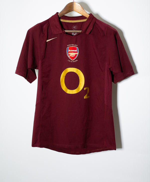 Arsenal 2005-06 Henry Home Kit (S)
