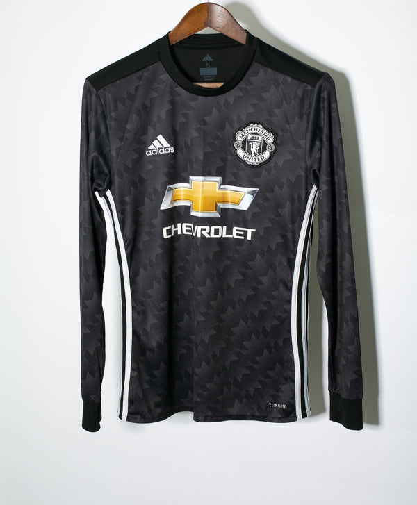 Manchester United 2017-18 Rashford Long Sleeve Away Kit (S)