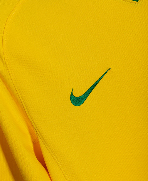 Brazil 2008 Ronaldinho Home Kit (M)