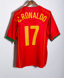 Portugal 2004 Ronaldo Home Kit (XL)