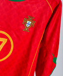 Portugal 2004 Ronaldo Home Kit (XL)