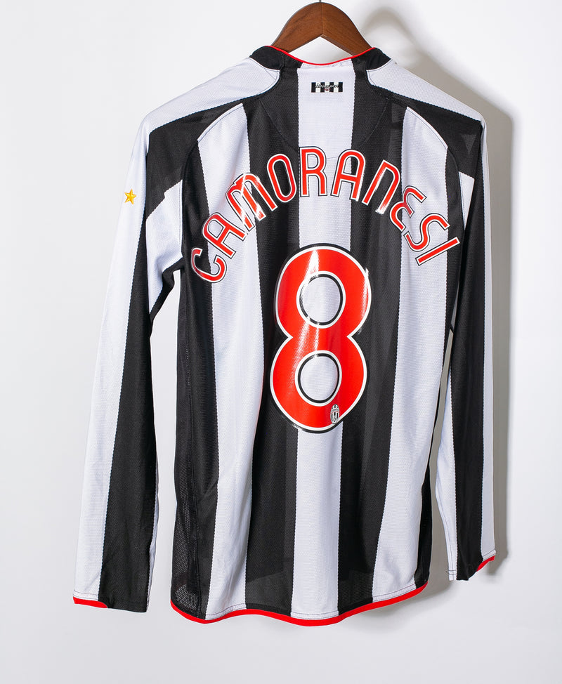 Juventus 2008-09 Camoranesi Long Sleeve Home Kit (M)