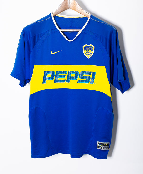 Boca Juniors 2003-04 Home Kit (L)