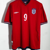 England 2002 Shearer Reversible Away Kit (L)